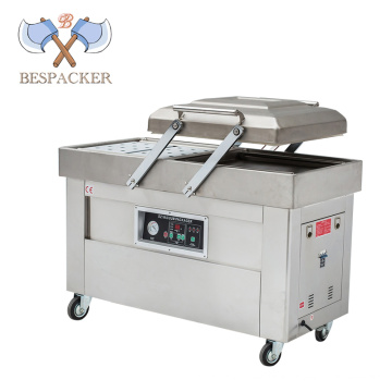 Bespacker DZ400/2SB automatic double chamber fruit  beef meat sea food vacuum packing machine